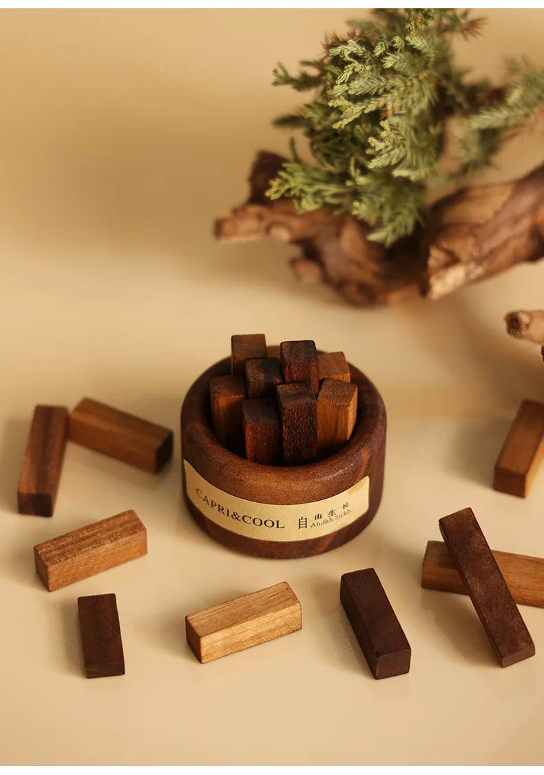 Natural Essential Oil Wood Stick Diffuser - Your Ritual Hub 