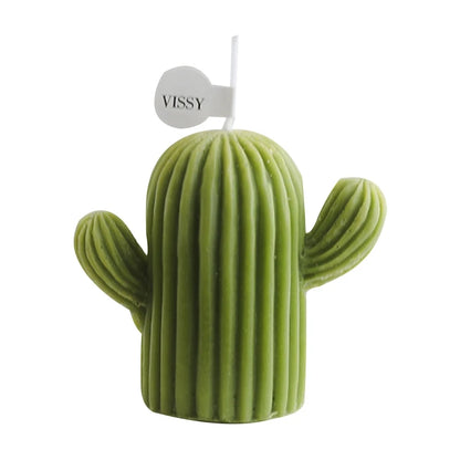 Small Cactus Scented Wax Candles Ornament
