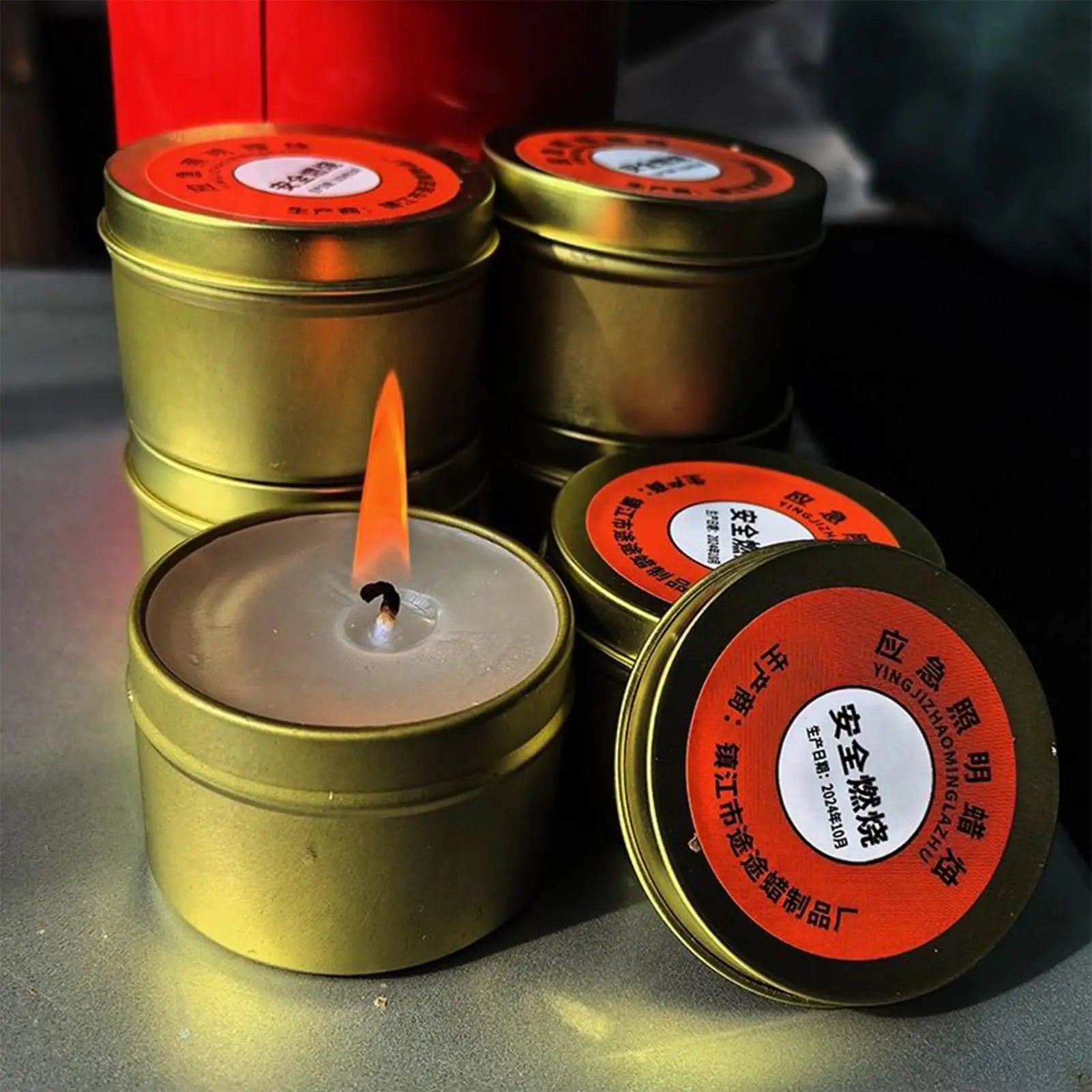 Emergency Candles Set of 10 Odorless Long Burning Candles - Your Ritual Hub 