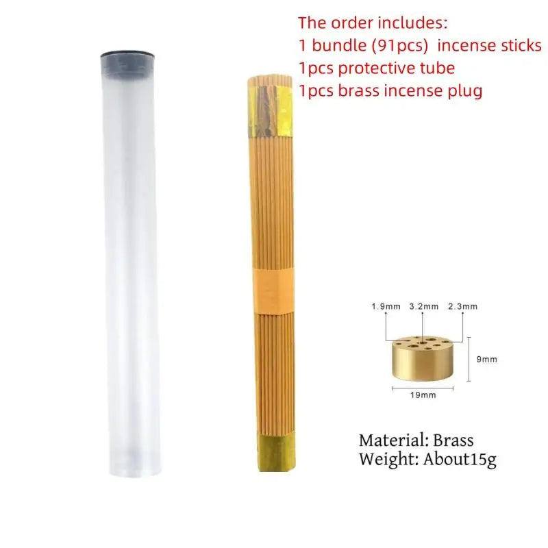 Natural Sandalwood Blessing Incense Sticks - Your Ritual Hub 
