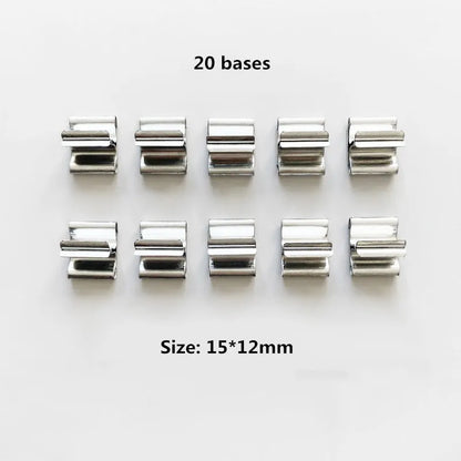 20-Pack Wooden Candle Wicks with Sustainer Tabs