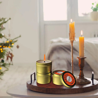 Emergency Candles Set of 10 Odorless Long Burning Candles