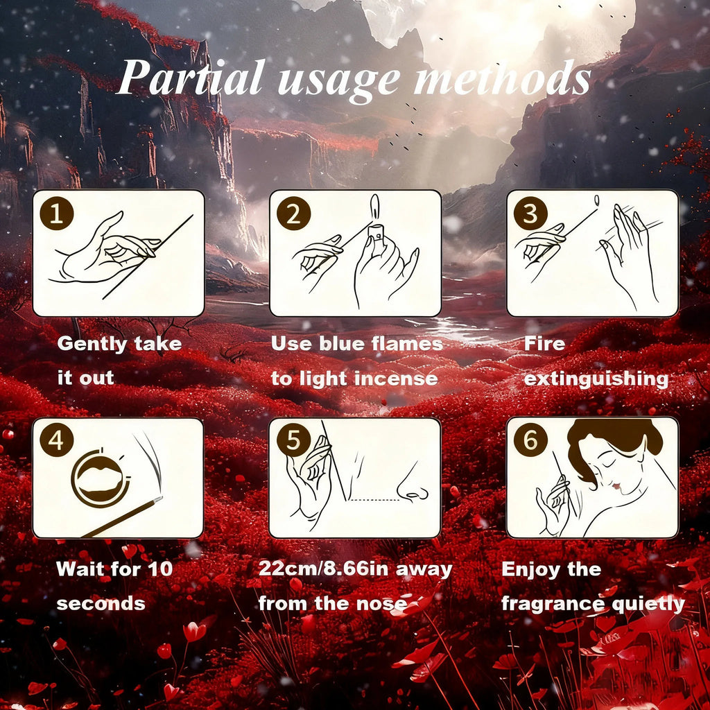 Dragon's Blood Ritual Incense Sticks