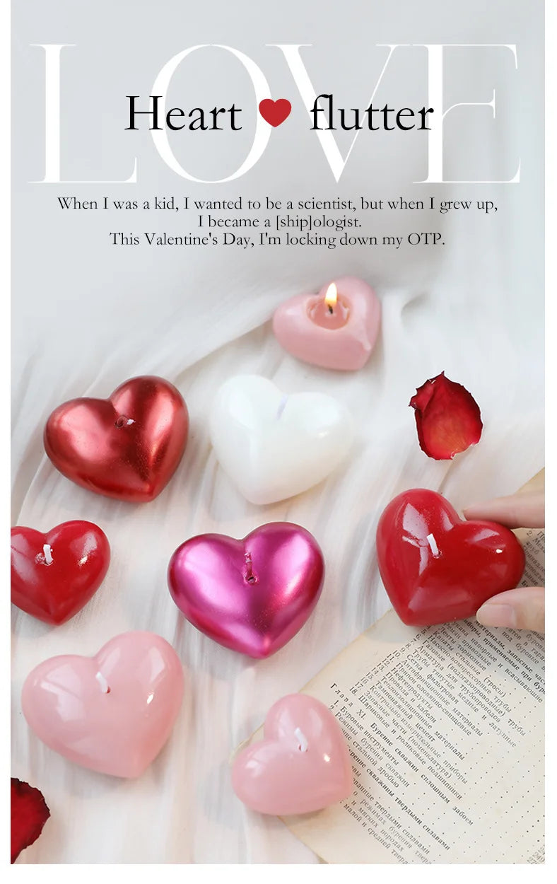 Valentine's Day Aromatherapy Candles DIY Handmade - Your Ritual Hub 