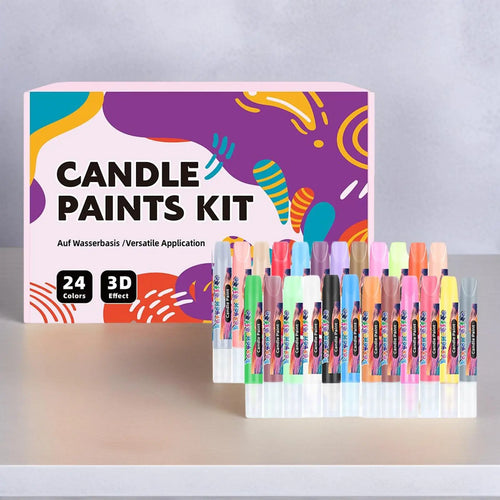 Candle Wax Pen 24 Colors Beginner Friendly DIY Writing Tool - Your Ritual Hub 