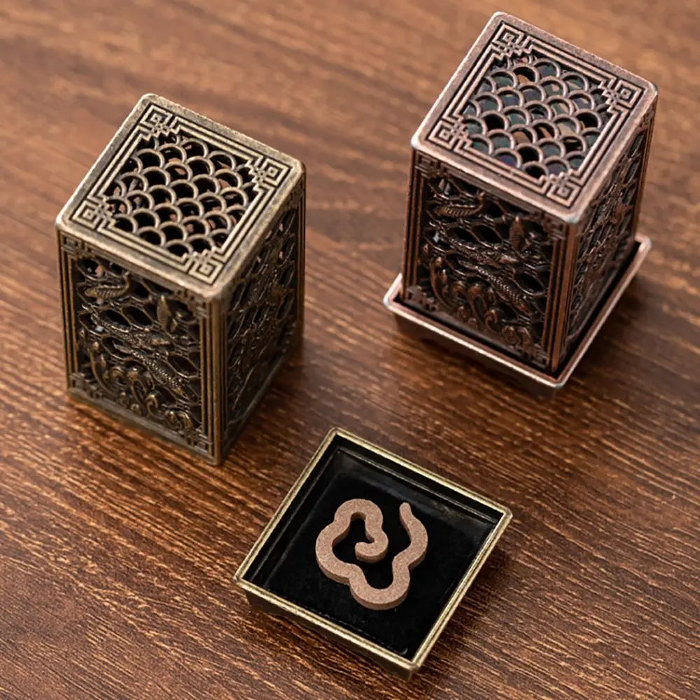 Chinese Style Zinc Alloy Incense Burner