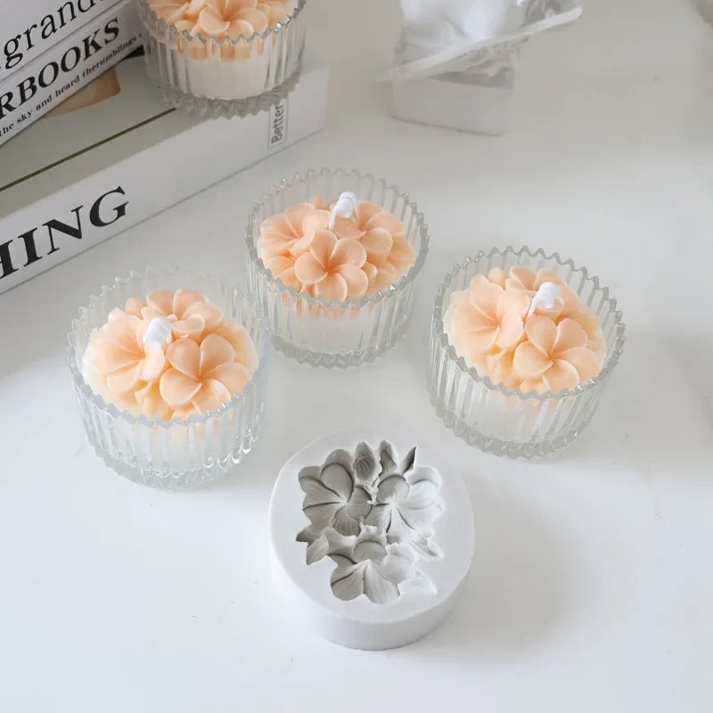 Egg Blossom Silicone Candle Mold — DIY Soy Wax & Gypsum