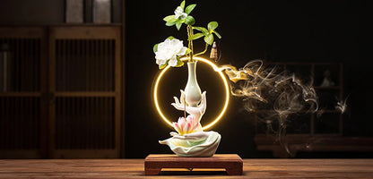 Metal incense burner