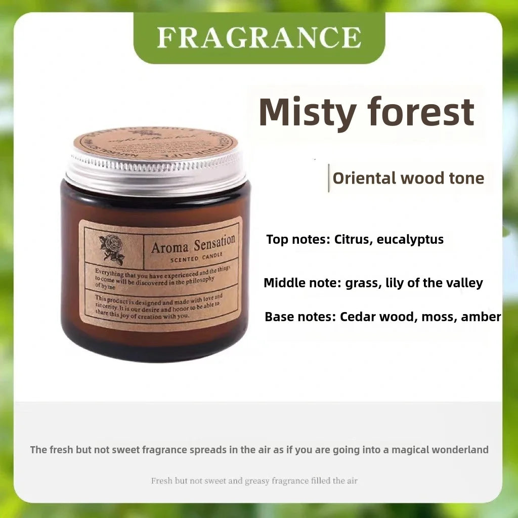 Scented Candles Smokeless Soy Candle Essential Oil Aromatic Candle Luxury - Your Ritual Hub 