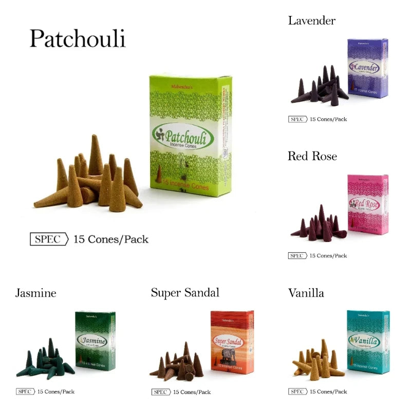 Natural Aromatherapy Incense Cones - Your Ritual Hub 