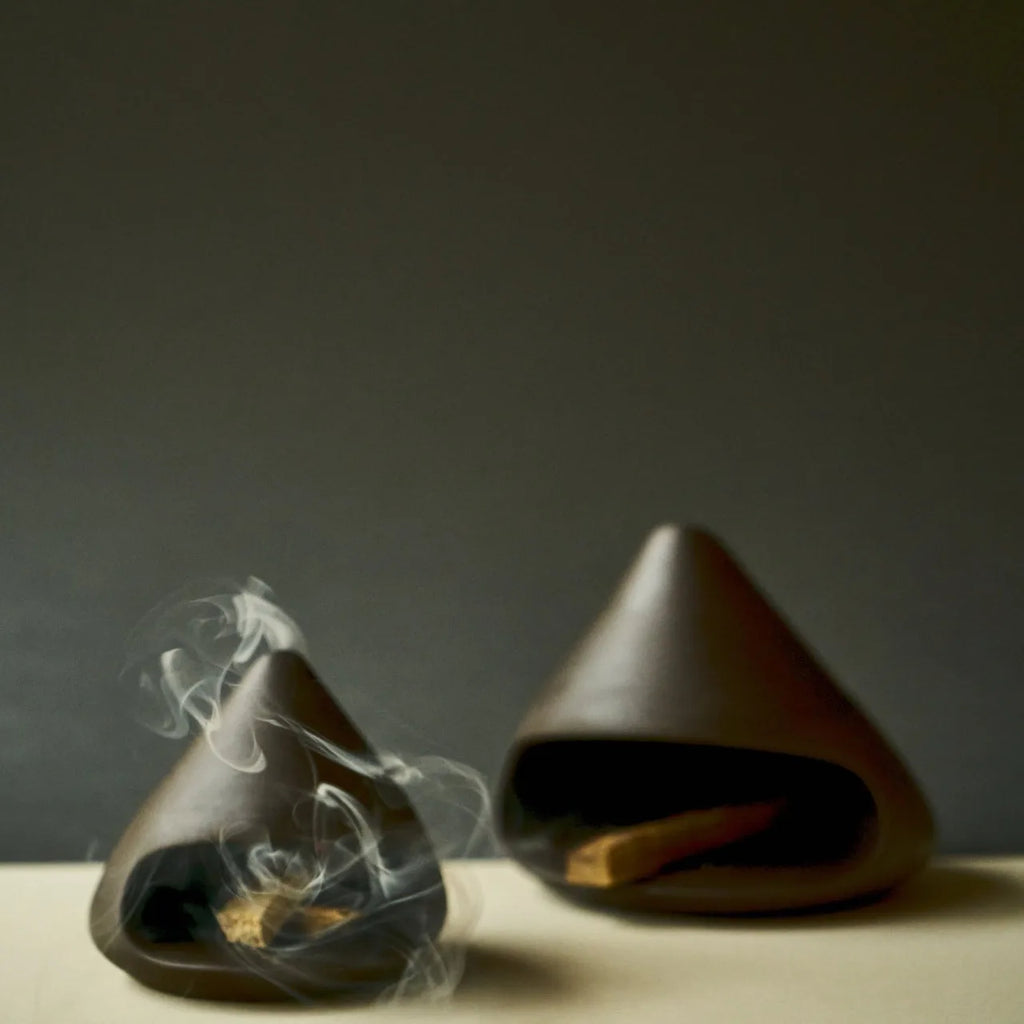 Handcrafted Ceramic Palo Santo & Sage Bowl Burner - Your Ritual Hub 