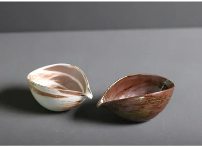 Japanese Coarse Pottery Matcha Bowl