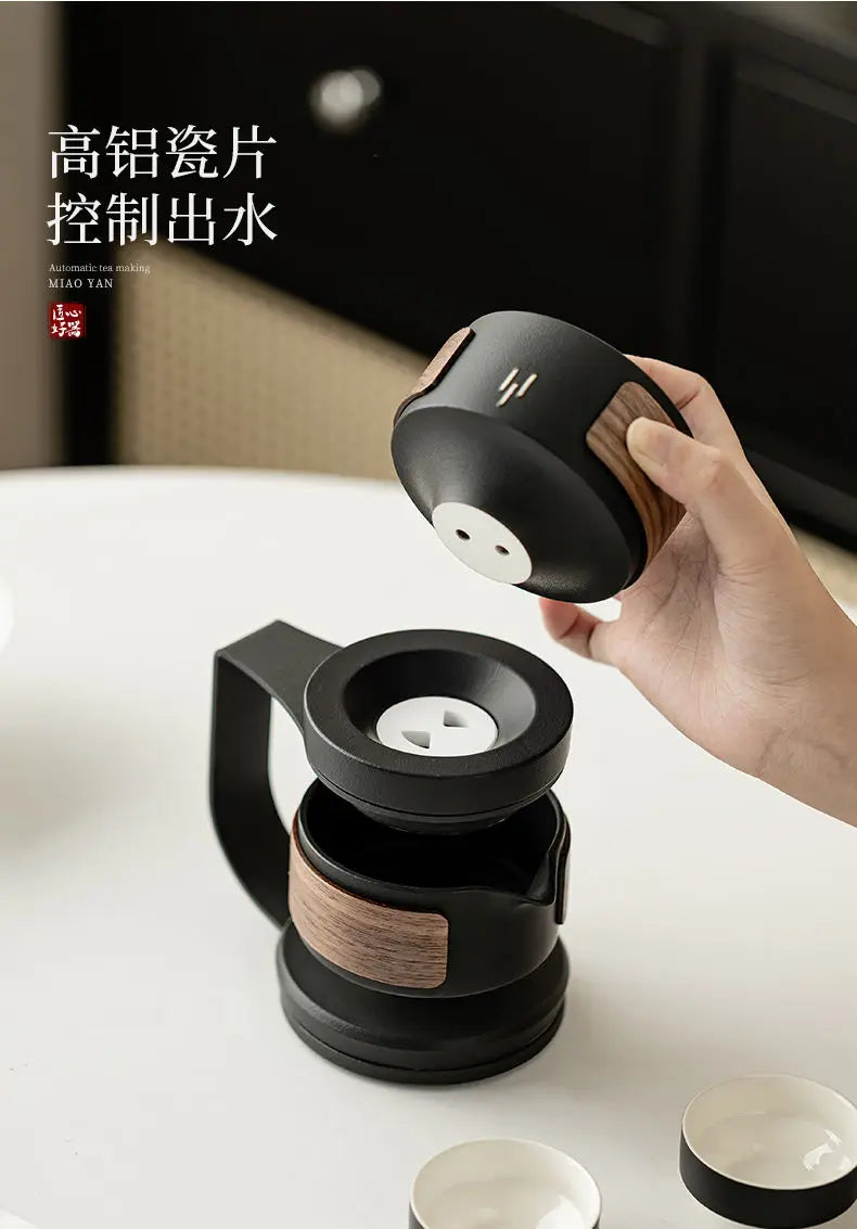 Premium Ceramic Automatic Tea Set — Complete Kit