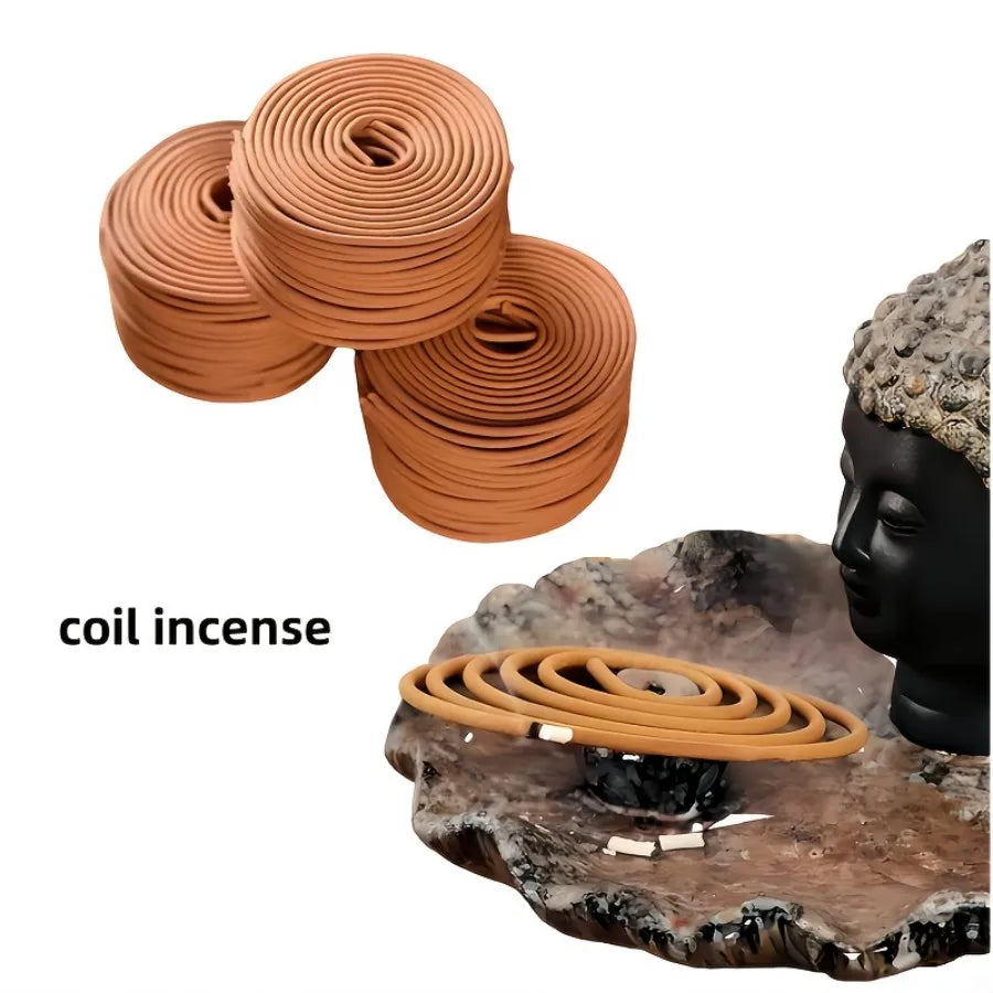 20/50/100 pieces of fruit flavored orange flavored incense plate, burning for about 3-4 hours, suitable for home - Your Ritual Hub 