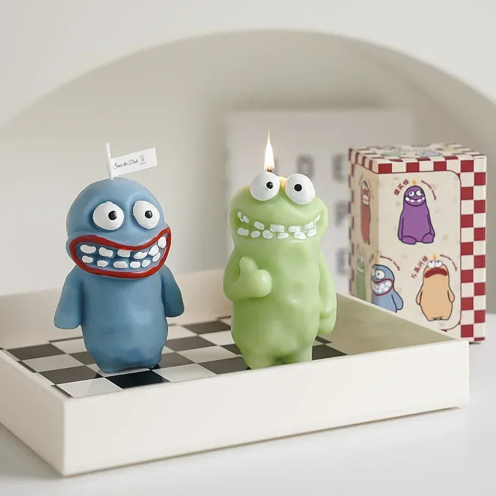 Earthlings Monster Candles Fun Creative Birthday Gifts Handmade Aromatherapy Candles - Your Ritual Hub 