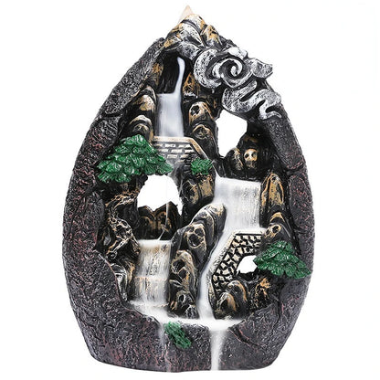 Backflow Incense Burner, Alpine Flowing Water