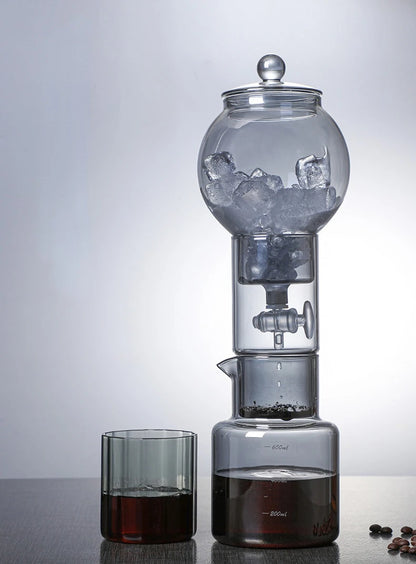 Cold Brew Coffee Pot Set with Filter Glass Dripper ICED Coffee Pot Maker