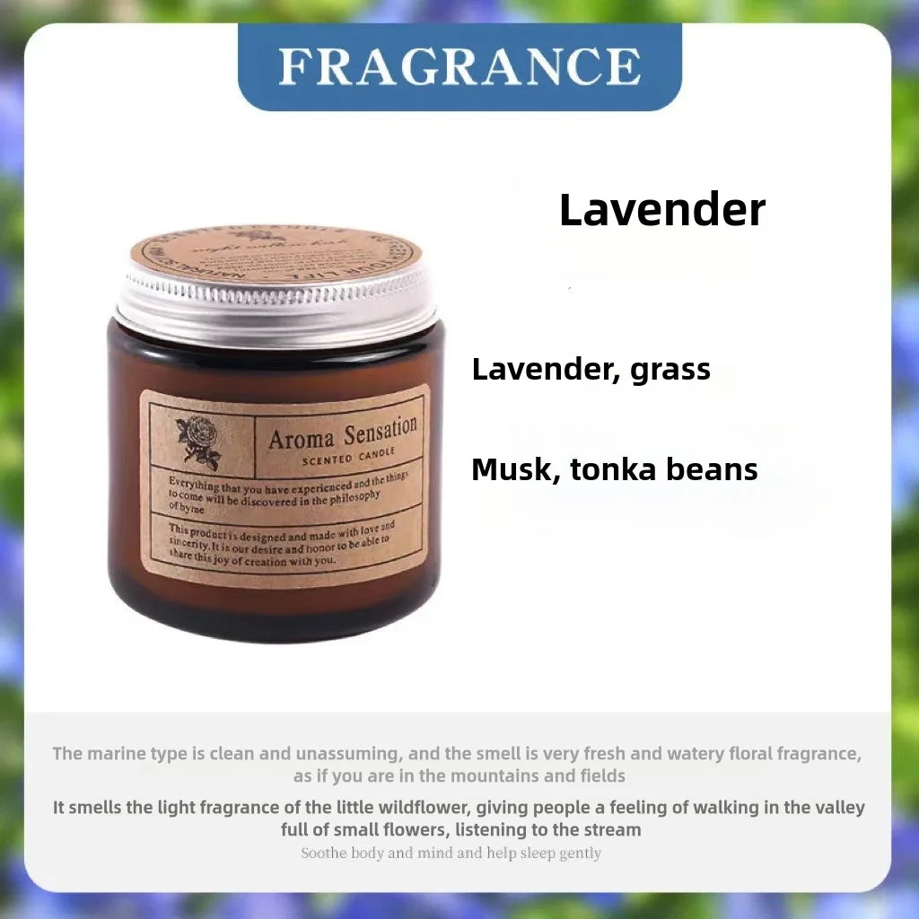 Scented Candles Smokeless Soy Candle Essential Oil Aromatic Candle Luxury - Your Ritual Hub 