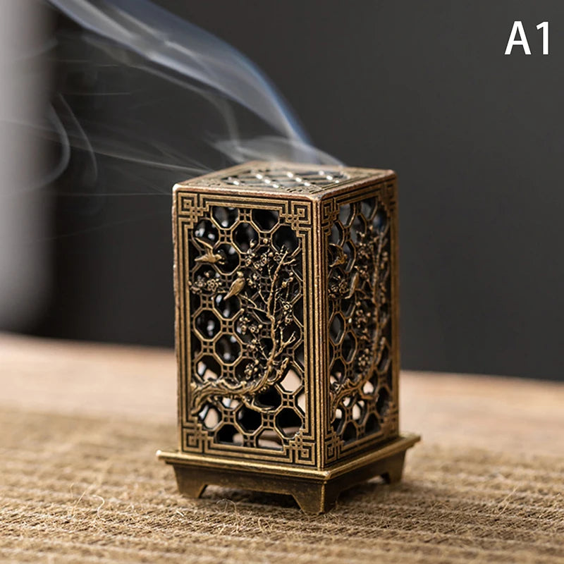 Metal Incense Holder Square Vertical - Your Ritual Hub 