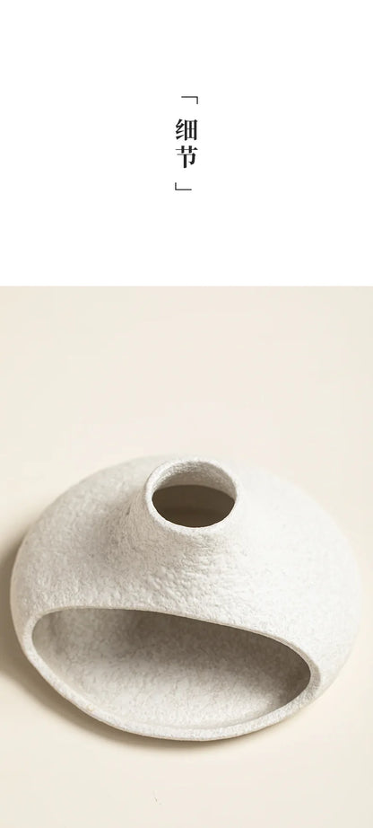 Small Chimney Fireplace Ceramic Aroma Diffuser Incense Burner Aroma Burner