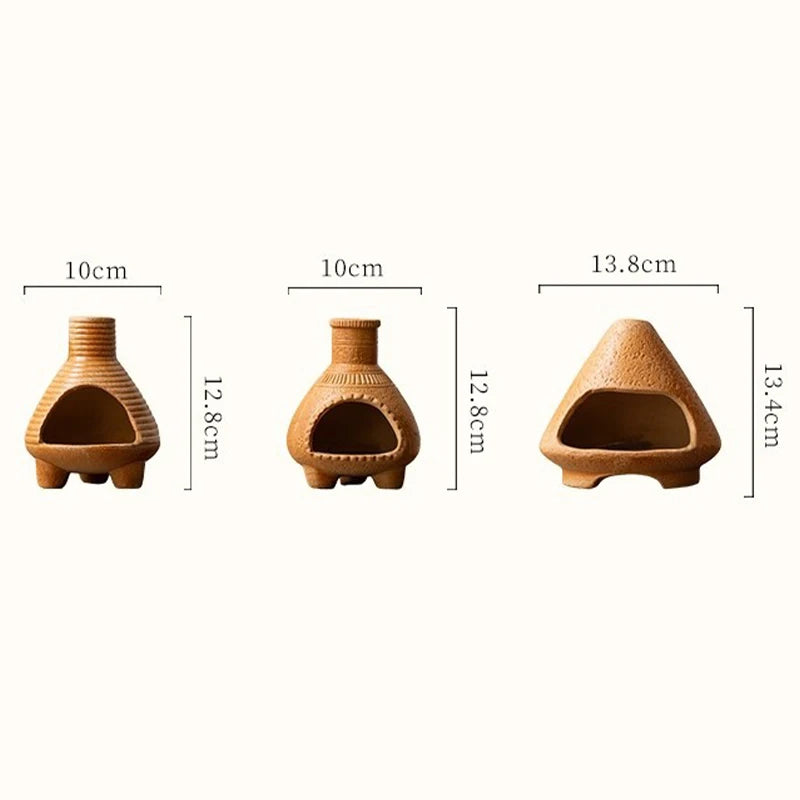 Ceramic Incense Burner Smudging Bowl with Ash Catcher Heat-Resistant Incense Censer for Yoga Home Decor & Thoughtful Gift - Your Ritual Hub 