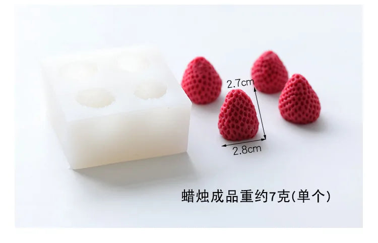 Sweet Dessert Cake Silicone Candle Mold for Handmade Soap Resin Epoxy Plaster Chocolate Party Decor DIY Mould Gift Wax Making - Your Ritual Hub 
