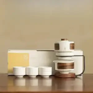 Premium Ceramic Automatic Tea Set — Complete Kit