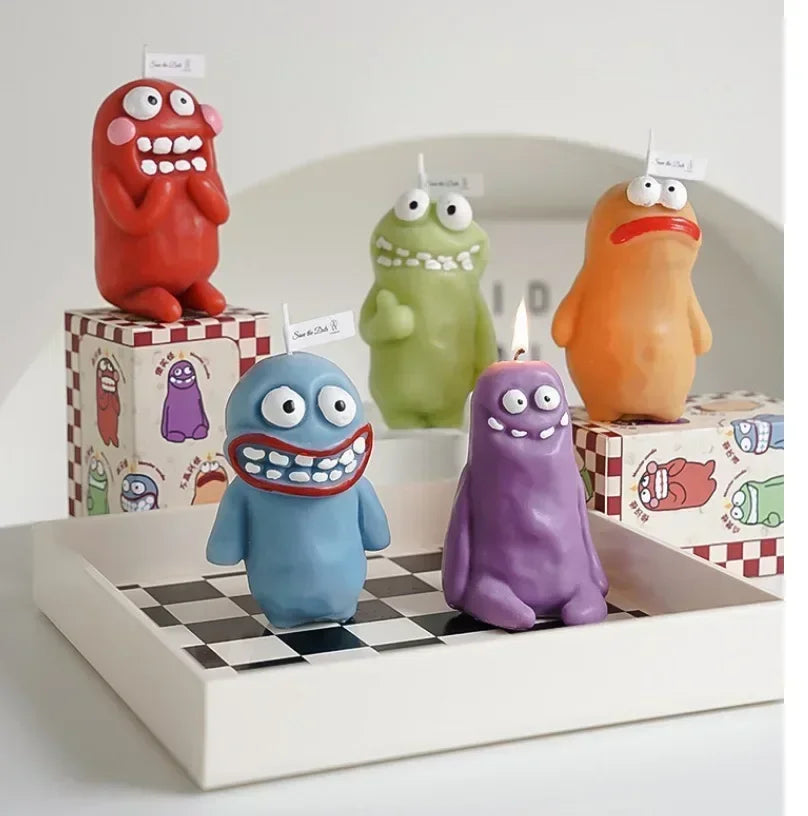 Earthlings Monster Candles Fun Creative Birthday Gifts Handmade Aromatherapy Candles - Your Ritual Hub 