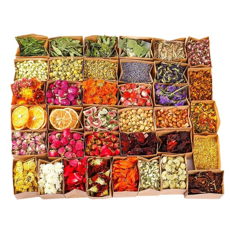 Natural Dried Flowers for Candle & Soap Making – Botanical DIY Craft Kit
