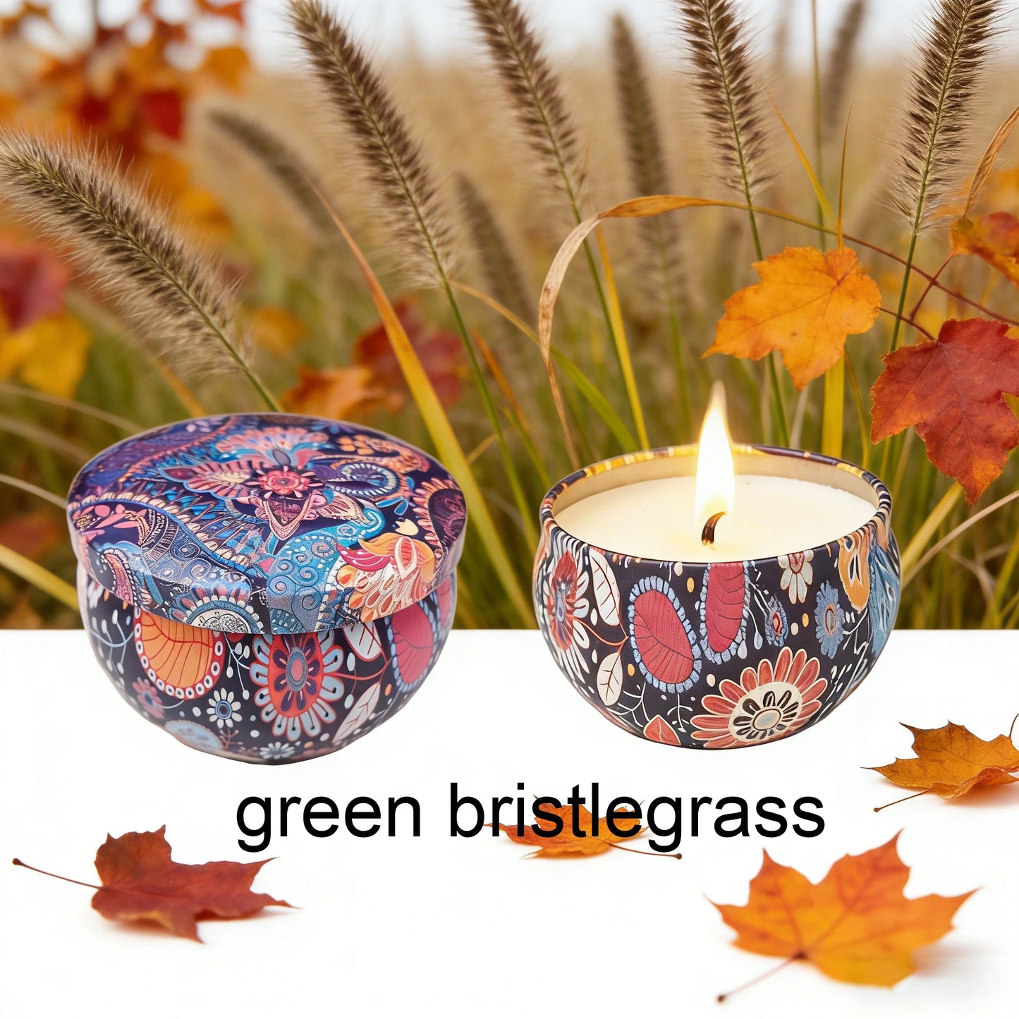 1 Pack Scented Aromatherapy Candles, Small Tin Can Aromatherapy Candles
