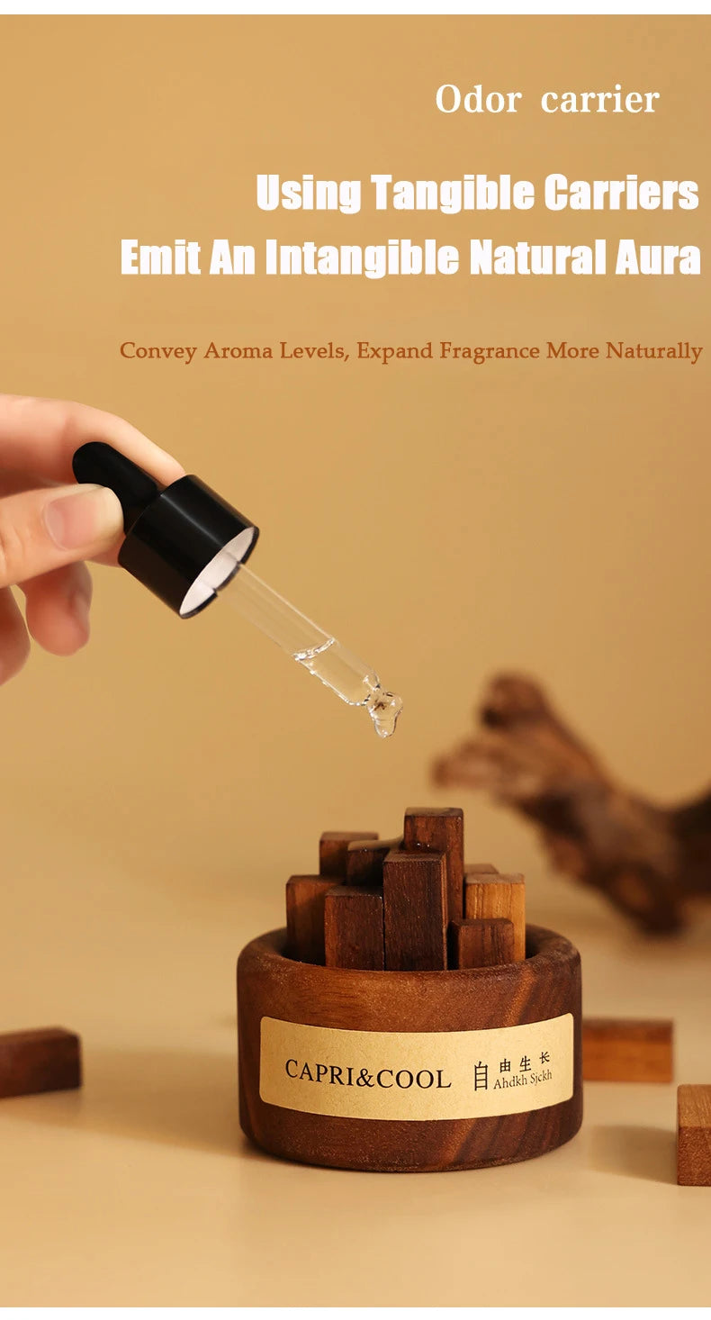 Natural Essential Oil Wood Stick Diffuser - Your Ritual Hub 