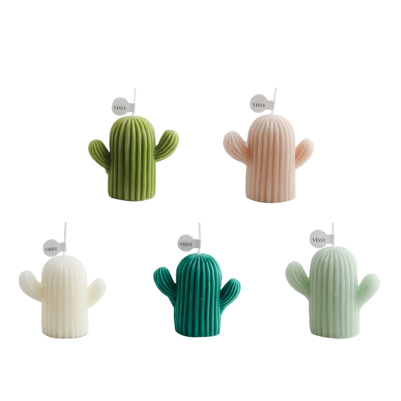 Small Cactus Scented Wax Candles Ornament