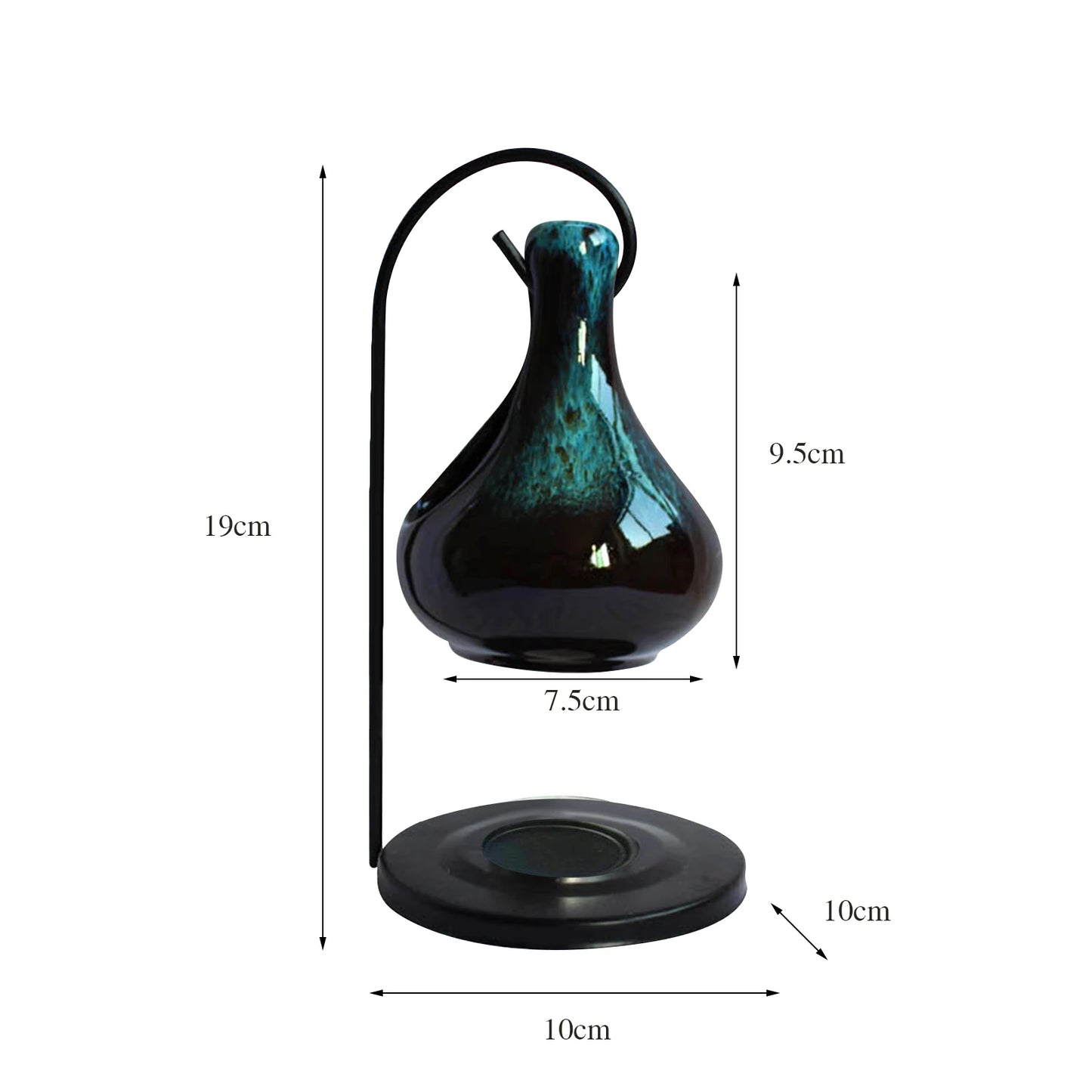 Ceramic Essential Oil Burner & Tealight Wax Warmer