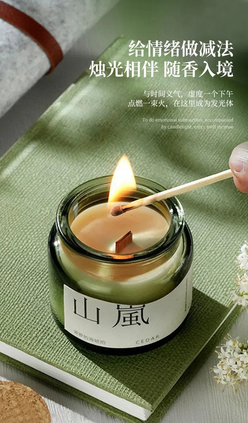 Aromatherapy Candles Indoor Bedroom Fragrance Home Long Lasting Light Fragrance - Your Ritual Hub 