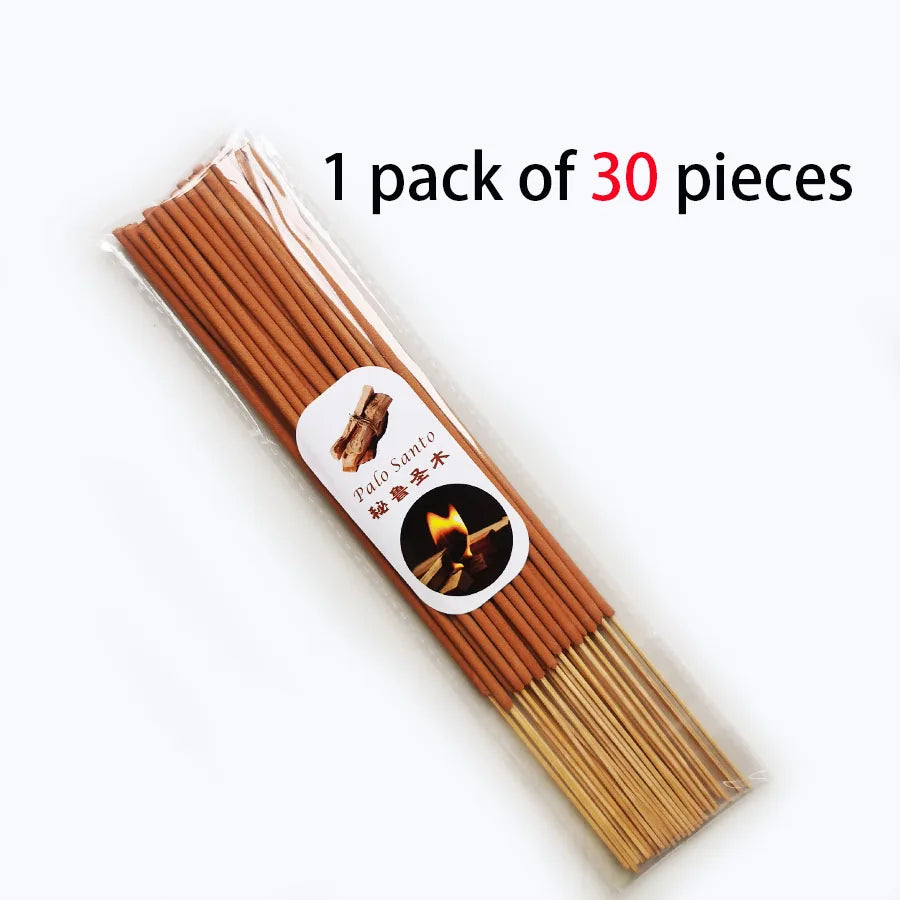 0/80pcs Premium Peruvian Sacred Wood Incense Stick Suitable for Yoga, Meditation, Purifying Ideal Emotional Boosting - Your Ritual Hub 