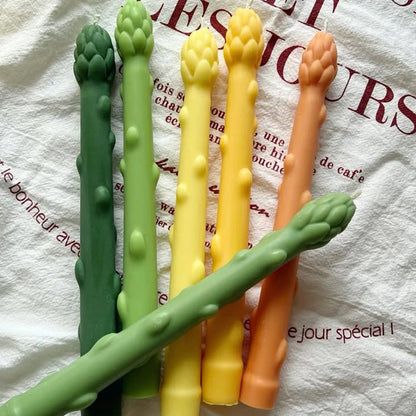 Asparagus Silicone Candle Mold — DIY Soy Wax Mould