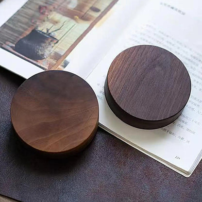 Hand-Carved Circular Incense Burner Holder