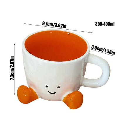 Funny Coffee Mug Adorable Home Kitchen Drinkware Ceramic