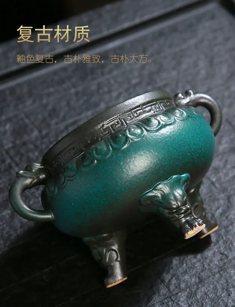 Antique Ceramic Chinese Incense Burner