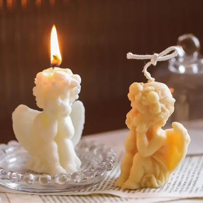 Cupid Angel Scented Soy Wax Candle — Decorative Art