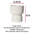 European style simple cement household scented candle empty cup - Your Ritual Hub 