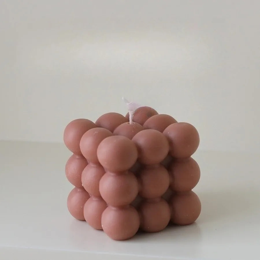 Bubble Cube Scented Soy Wax Candle