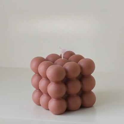 Bubble Cube Scented Soy Wax Candle