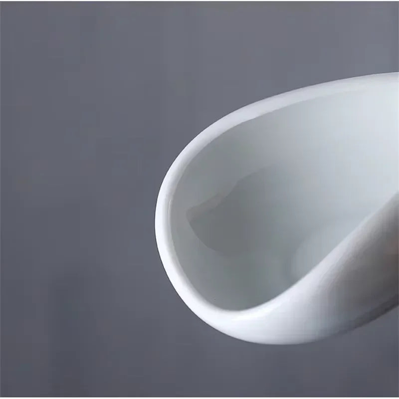 Coffee Bean Measuring Cup Ceramic Weighing Tray Coffee Powder Dosage Tray