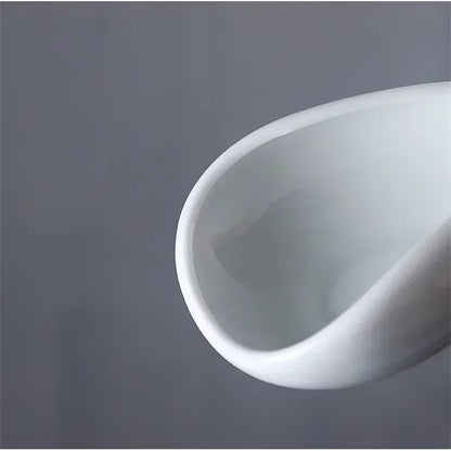 Coffee Bean Measuring Cup Ceramic Weighing Tray Coffee Powder Dosage Tray