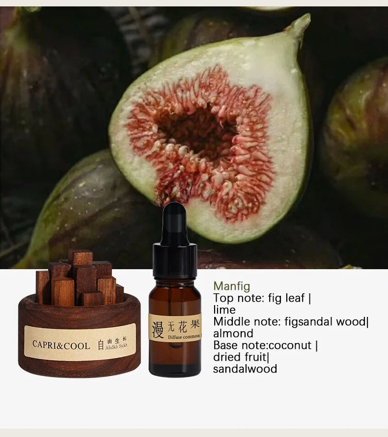 Natural Essential Oil Wood Stick Diffuser - Your Ritual Hub 