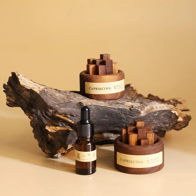 Natural Essential Oil Wood Stick Diffuser - Your Ritual Hub 