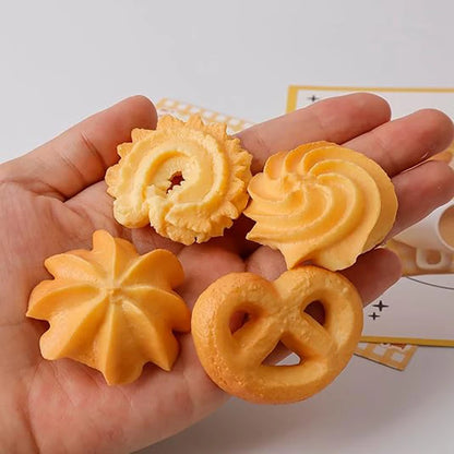 4-Pack Cookie-Shaped Scented Soy Wax Candles — 120g