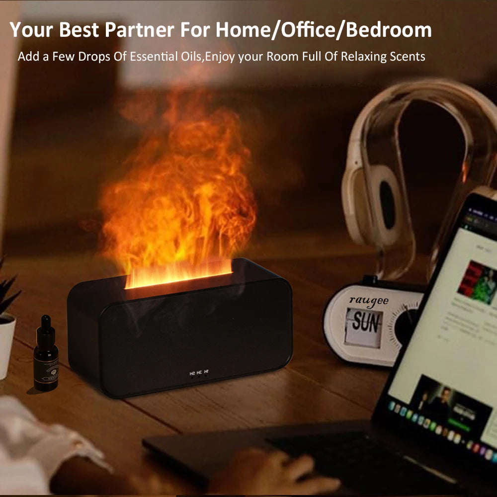 Air Aroma Humidifier Diffuser Essential Oils Humidifiers With LED Light - Your Ritual Hub 