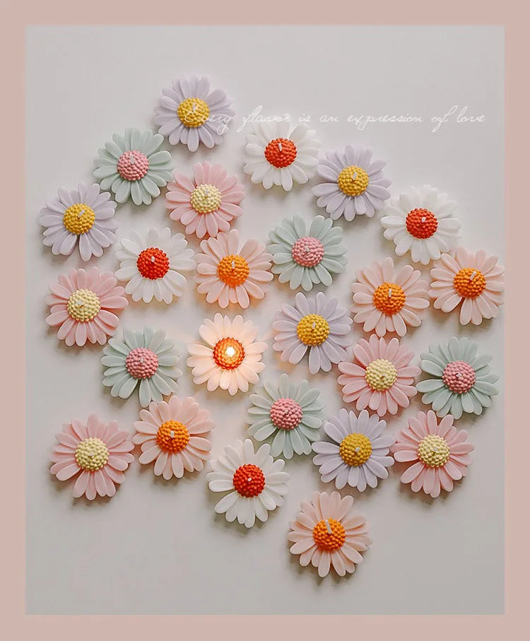 Handmade Daisy Scented Soy Wax Candle